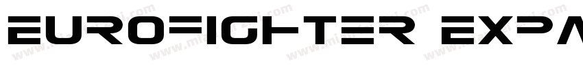 Eurofighter Expanded Italic字体转换